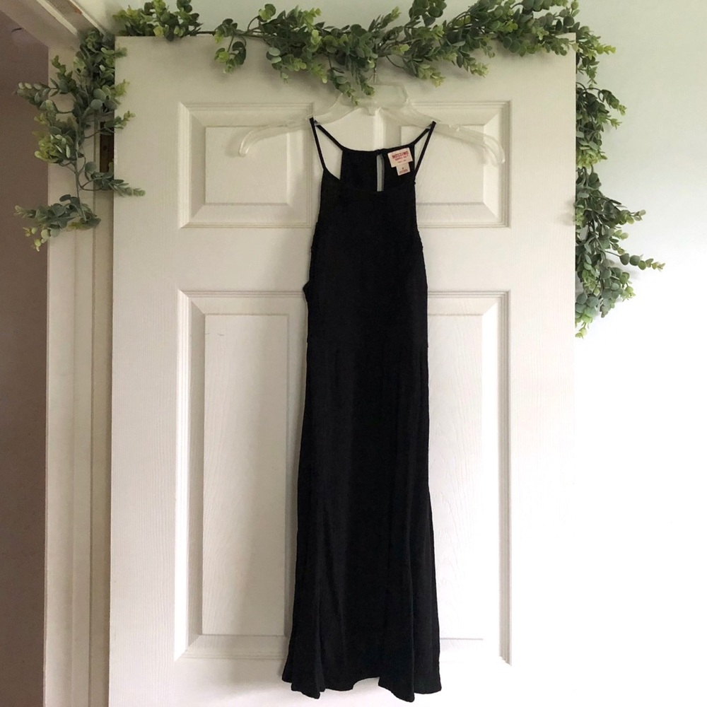 Casual Black Summer Dress